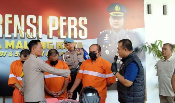 Polresta Malang Kota Tangkap Pencuri Dan Penadah Satria Fu