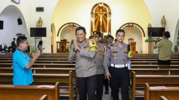 Sidak Jelang Nataru, Kapolda Jateng Pantau Langsung Keamanan Gereja Dan