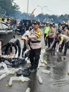 Acara Komunitas Dua Tak Di Sirkuit Mijen, Polrestabes Semarang Razia