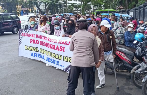 Aksi Unjuk Rasa Aman Dan Tertib, Polresta Malang Kota Tunjukkan