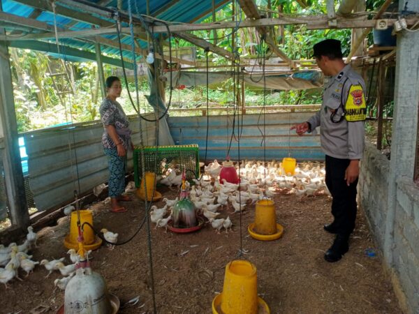 Bhabinkamtibmas Desa Gumbrih Jadi Pelopor Program Pekarangan Sehat Dan Bergizi