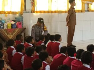 Bhabinkamtibmas Desa Kaliakah Gaungkan Program Mulia Di Sd 1 Kaliakah