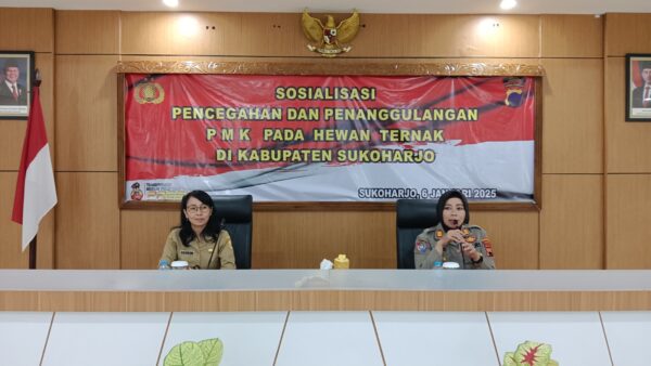 Bhabinkamtibmas Sukoharjo Diharapkan Jadi Garda Terdepan Penanggulangan Pmk