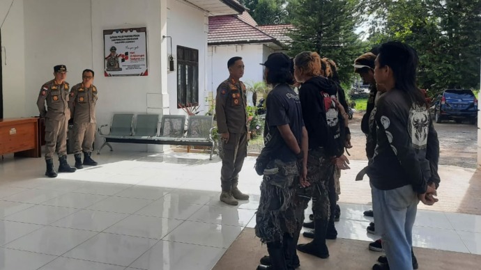 Dinas Sosial Lamandau Amankan Anak Punk, Berikan Pendampingan Sosial