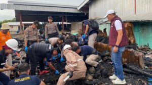 Investigasi Kebakaran Pasar Cepu Blora, Polda Jateng Analisis Sisa Material