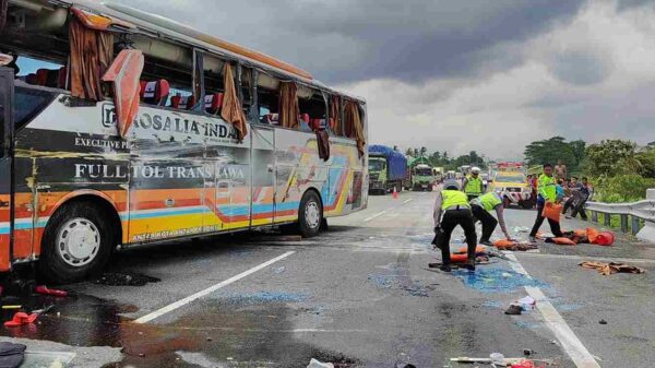 Kapolres Boyolali Turun Langsung Ke Tkp Laka Lantas Tol Dan