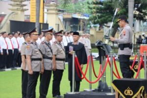 Kapolresta Banyumas Gelar Sertijab Untuk Wakapolresta Dan Kapolsek Baru