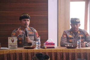 Meningkatkan Keterlibatan Warga, Kapolres Jembrana Gelar “jumat Curhat” Di Desa