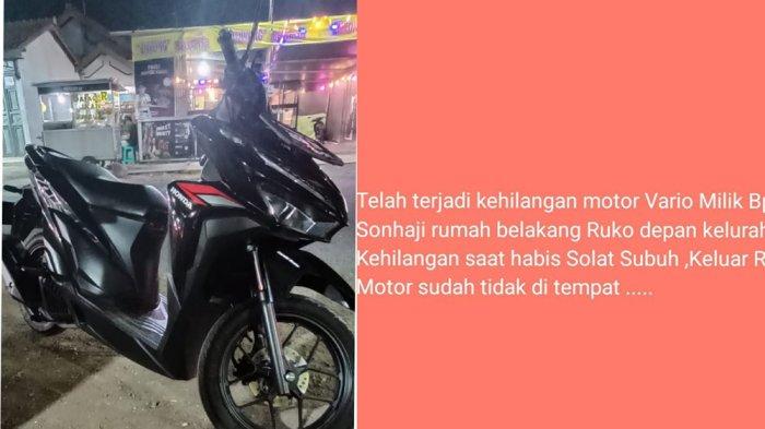 Pelaku Pencurian Sepeda Motor Beraksi Sebelum Subuh Di Margadana Tegal