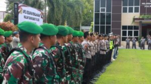 Pengamanan Malam Tahun Baru Di Batang, Ratusan Aparat Gabungan Dikerahkan