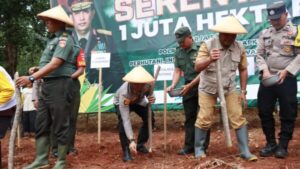 Pengembangan 100 Hektar Jagung, Komitmen Polres Batang Dukung Kemandirian Pangan