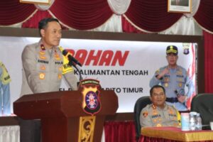 Pesan Wakapolda Kalteng Untuk Polres Bartim: Disiplin, Integritas, Dan Pelayanan