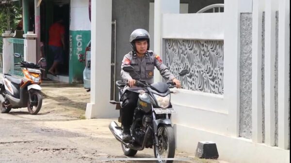 Polisi Dan Dedikasi; Aipda Agung Jadikan Tanah Pribadinya Sarana Pendidikan