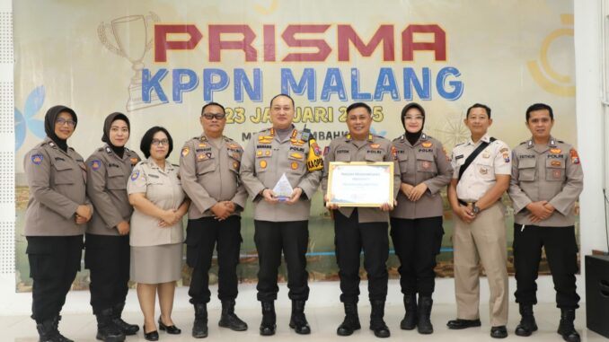 Polresta Malang Kota Masuk Daftar Satker Terbaik Di Bawah Kppn