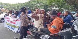 Polresta Malang Kota Terapkan Pengamanan Humanis Dalam Mengawal Unjuk Rasa