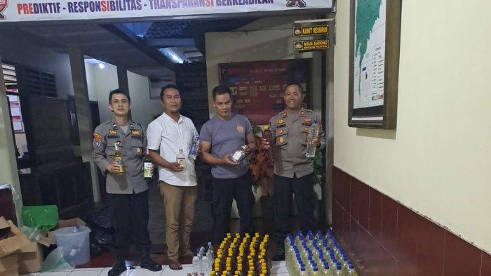 Ratusan Botol Miras Diamankan, Patroli Kryd Polresta Magelang Berhasil Di