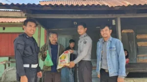 Rutan Humbahas Berikan Bantuan Sosial Untuk Keluarga Warga Binaan Yang