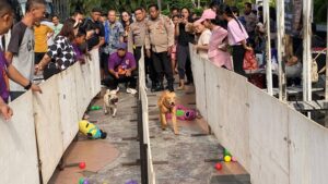 Semarak Hut Satwa Ke 24: Polrestabes Semarang Dan Komunitas Gelar Kontes