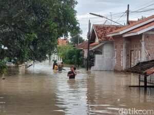 Sungai Pemali Meluap, 5 Kecamatan Di Brebes Terendam Banjir