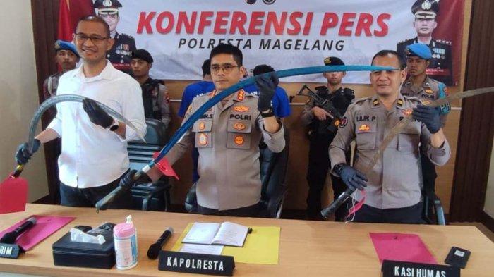 Tawuran Magelang Karena Tantangan Instagram, Polisi Amankan 4 Pelaku