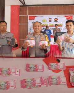 Bongkar Sindikat Uang Palsu, Polres Lamandau Amankan Satu Tersangka