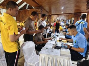 Jaga Kebugaran Personel, Polres Jembrana Adakan Pemeriksaan Kesehatan