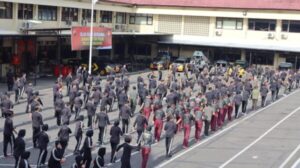 Jaga Kekompakan, Polres Semarang Dan Tni Berolahraga Bersama