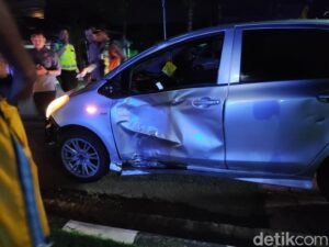 Jalan Pemuda Klaten Geger, Kecelakaan Vario Dan Yaris Renggut Satu