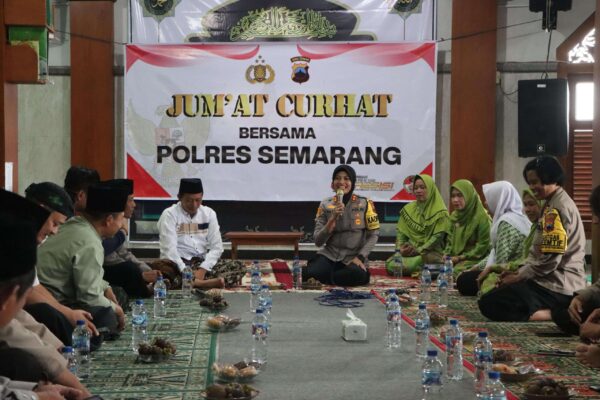 Jumat Curhat Polres Semarang, Warga Sampaikan Keluh Kesah Langsung