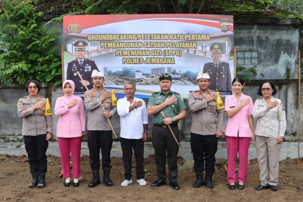 Kapolres Jembrana Inisiasi Dapur Gizi, Wujudkan Pelayanan Prima Untuk Warga