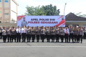 Kapolres Semarang Berikan Arahan Dalam Apel Polisi Rw