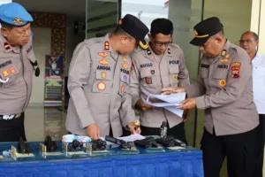 Kapolres Sukoharjo Pastikan Senpi Anggota Dalam Kontrol, Ini Tujuannya