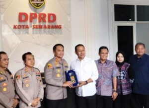 Kapolrestabes Semarang Dan Dprd Kota Bahas Sinergi Kamtibmas