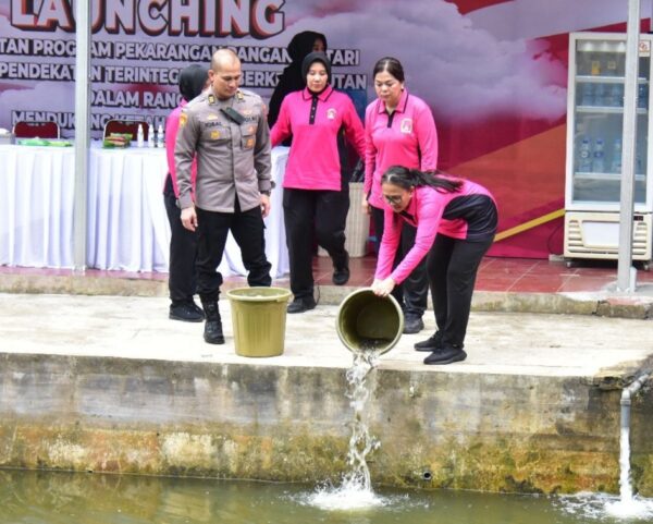 Ketum Bhayangkari Luncurkan P2l Di Akpol Untuk Perkuat Ketahanan Pangan