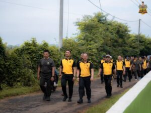 Olahraga Bersama Tni Polri Di Batang, Langkah Awal Wujudkan Lingkungan Aman