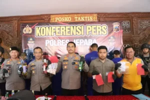 Polres Jepara Berhasil Ungkap Peredaran Narkoba Dan Praktik Judi Jelang