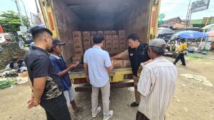 Polres Pemalang Cek Stok Beras Di Pasar Tradisional, Antisipasi Lonjakan