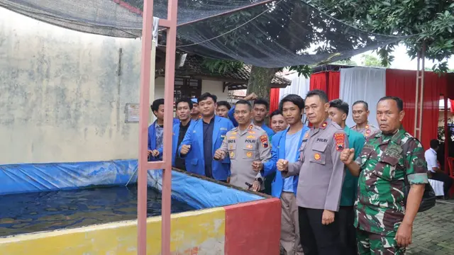 Polres Pemalang Gandeng Mahasiswa Sukseskan Pekarangan Pangan Lestari