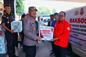 Sambut Ramadan, Polres Pekalongan Dan Aliansi Bem Gelar Aksi Sosial