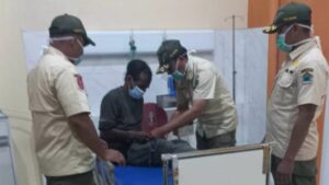 Satpol Pp Kota Malang Amankan Odgj Dengan Sajam, Warga Resah