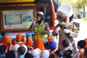 Sejak Usia Dini, Satlantas Polres Batang Tanamkan Kesadaran Lalu Lintas