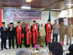 Wakapolda Kalteng Hadiri Pelantikan Wakil Ketua Pengadilan Tinggi Untuk Perkuat