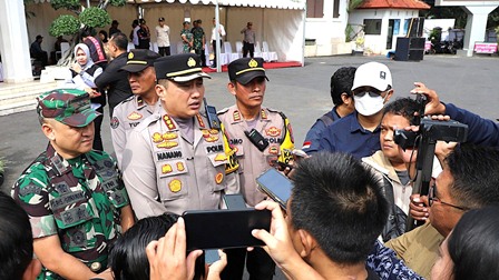 120 Personel Disiagakan, Kapolresta Malang Kota Pastikan Sertijab Walikota Aman