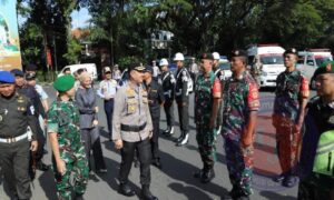 Amankan mudik lebaran 2025, polresta malang kota kerahkan 550 personel