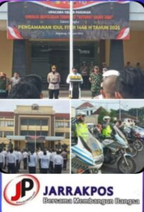 Apel gelar pasukan, polres magelang kota siap amankan idul fitri