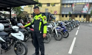 Balap liar usai sahur di sukoharjo berujung diamankan, puluhan motor