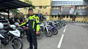 Gelar razia, polres sukoharjo tangkap 44 pembalap liar dan sita