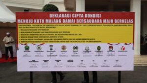 Jelang Sertijab, Kapolresta Malang Kota Tegaskan Kota Harus Tetap Damai