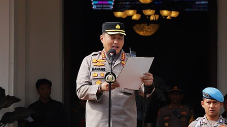 Jelang Sertijab Walikota, Kapolresta Malang Kota Pimpin Apel Dan Deklarasi