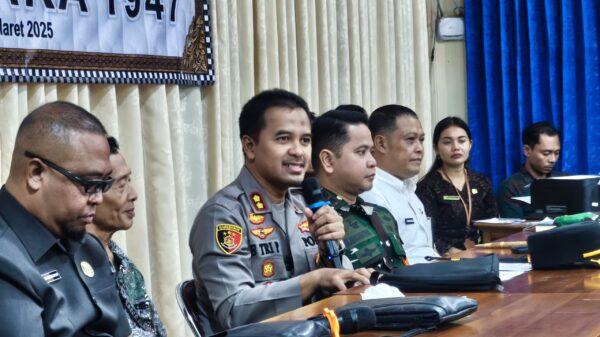 Kapolres jembrana: kerukunan dan seruan bersama kunci sukses perayaan nyepi idul